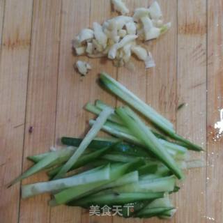 Purple Cabbage Mixed with Cucumber recipe