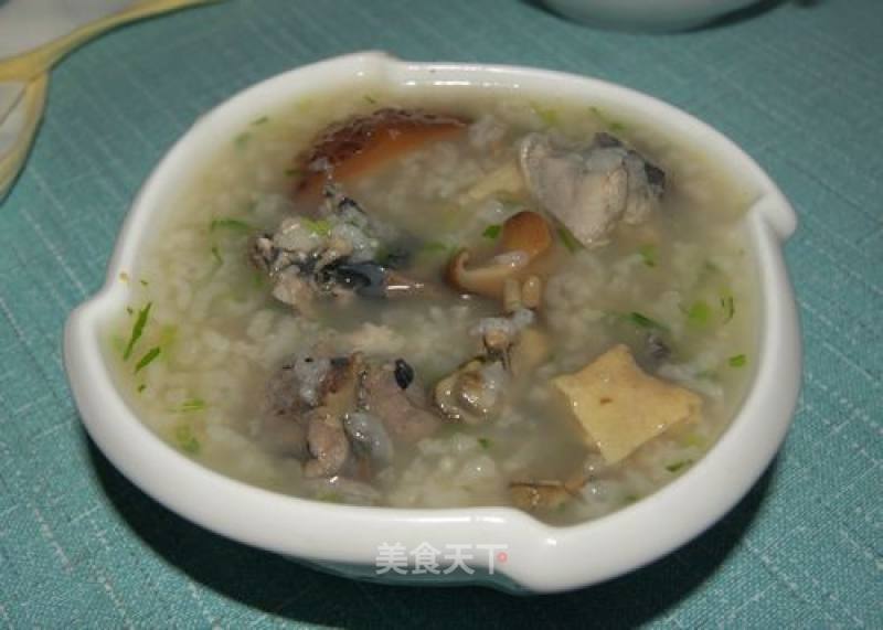 Silkie Mushroom Congee recipe
