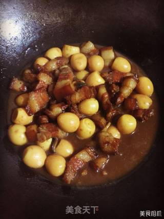 Braised Pork with Quail Eggs recipe