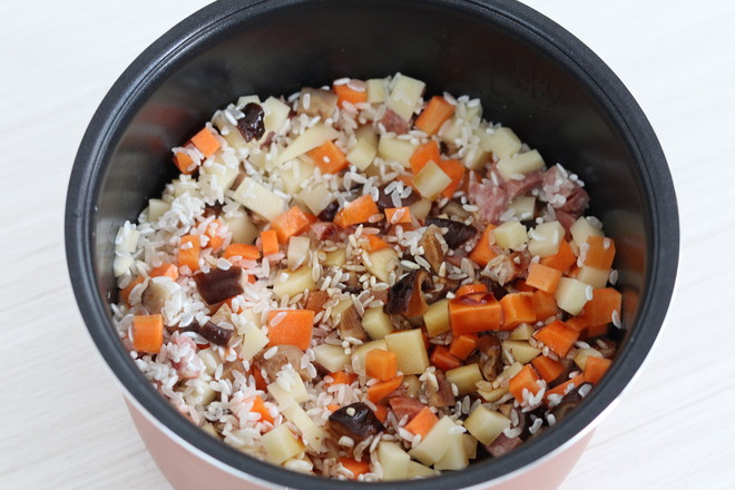 Quick Stewed Rice recipe