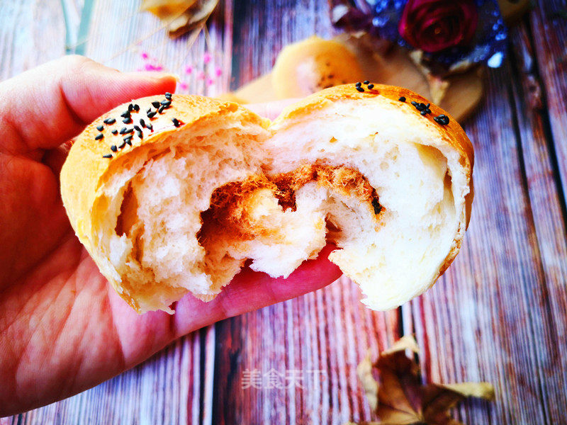 Pork Floss Meal Buns recipe