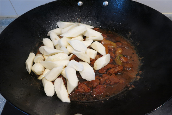 When Tendon Meat Meets Yam Stick recipe