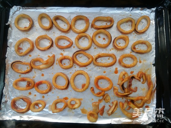 Orleans Grilled Squid Rings recipe