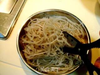 Braised Vermicelli with Asparagus and Mushrooms recipe