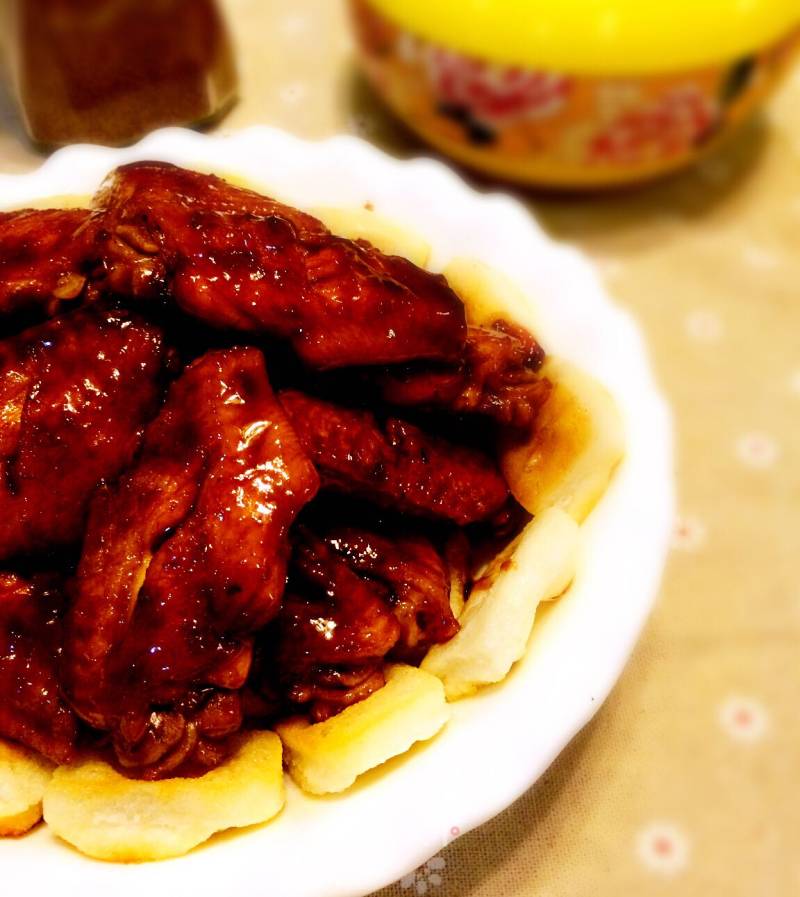 Coke Rice Cake Chicken Wings recipe