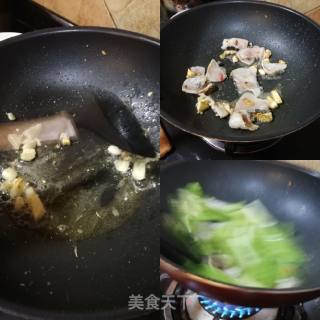 Stir-fried Crispy Pork with Lotus Celery recipe