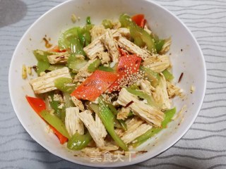 Celery Mixed with Yuba recipe