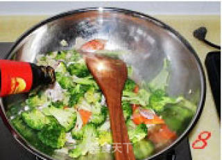 Anti-aging Delicacy ---fried Squid with Broccoli recipe