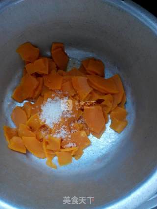 Bean Paste Pumpkin Pie recipe