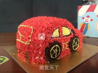 #aca烤明星大赛#car Birthday Cake recipe