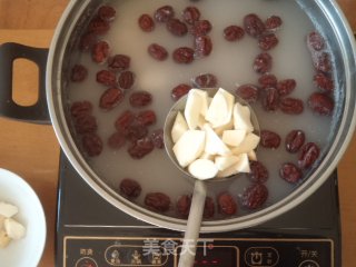 Barley Porridge with Yam, Red Dates and Barley recipe