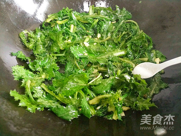 Stir-fried Cilantro recipe