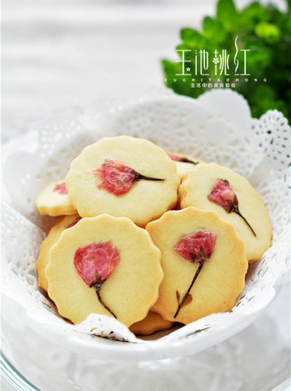 Sakura Biscuits with A Burst of Beauty recipe