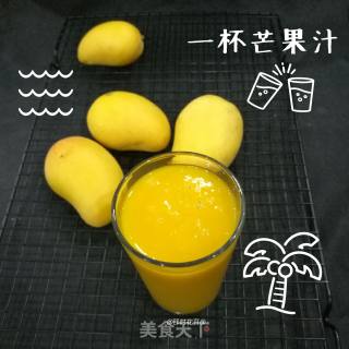 Summer Drink ~ Mango Juice recipe