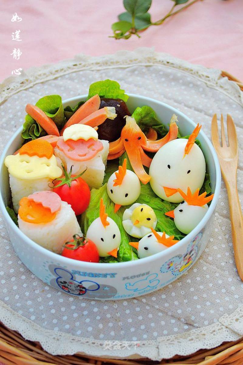 Super Cute and Childlike Bento