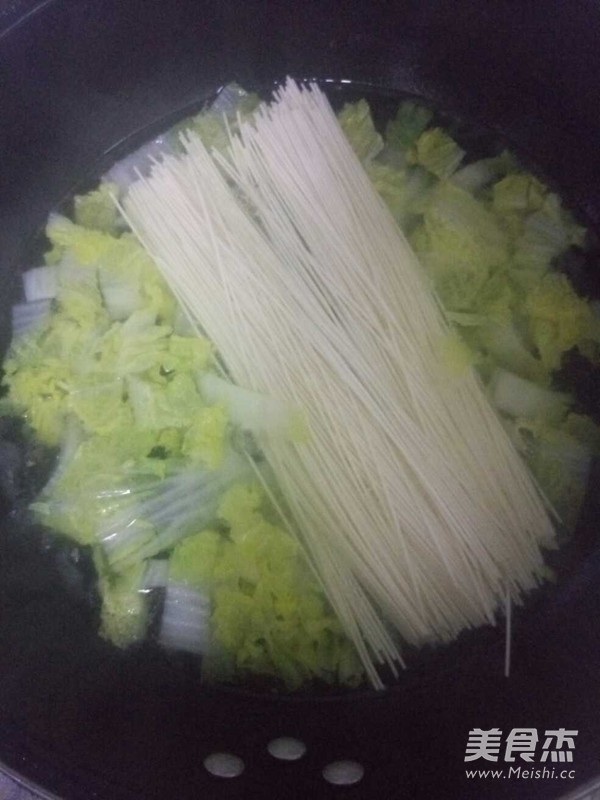 Cabbage and Egg Noodles recipe