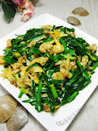 Fried Yellow Clam Meat recipe