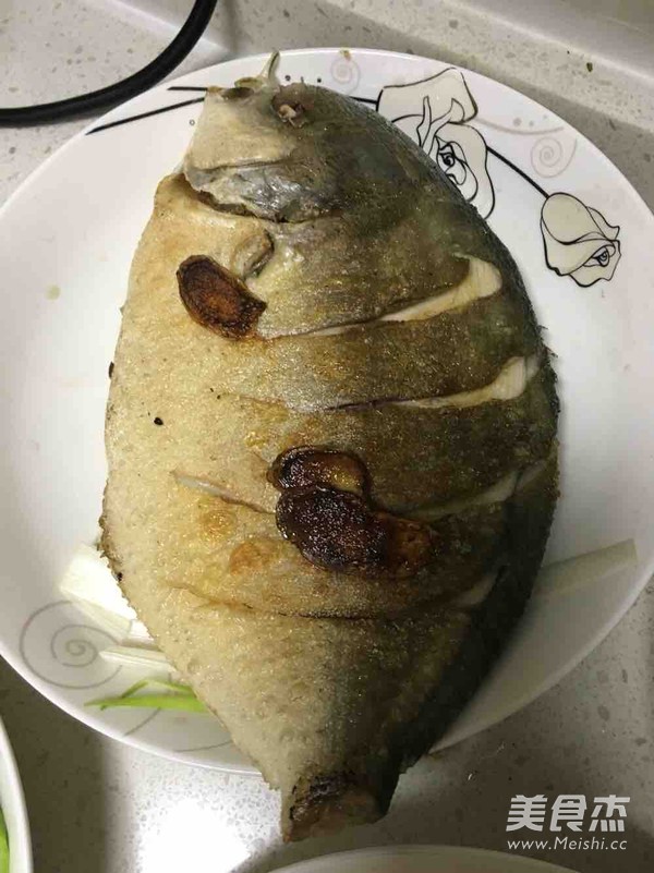 Braised Pomfret recipe