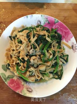 Spinach Stir-fried Fennel recipe