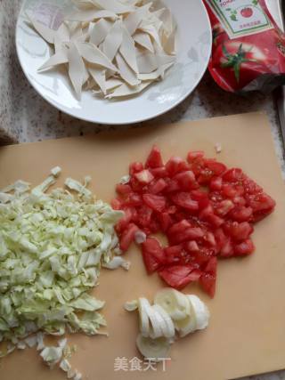 Tomato Noodle Soup recipe