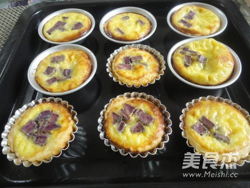 Purple Sweet Potato Tart recipe