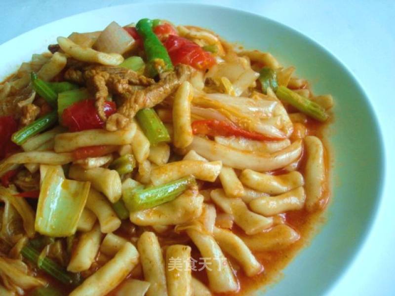 Erjiezi Fried Noodles-xinjiang Flavor recipe