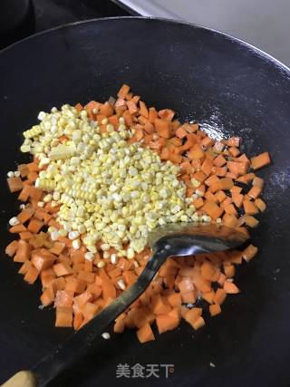 Carrot Corn Stir-fried Cashew Nuts recipe