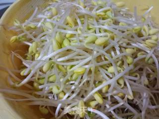 Stir-fried Fragrant Bean Sprouts with Tribute Vegetables recipe