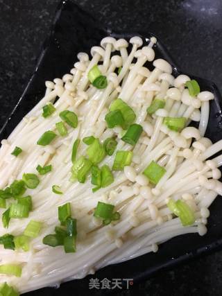 Boiled Enoki Mushroom recipe