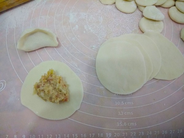 Sauerkraut Pork Dumplings recipe