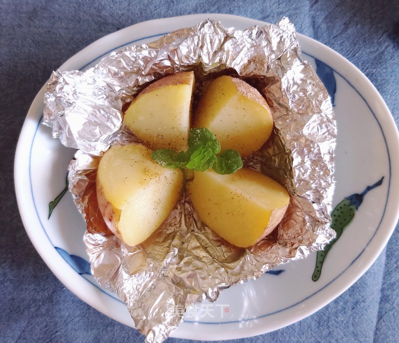 Baked Baby Potatoes with Butter recipe