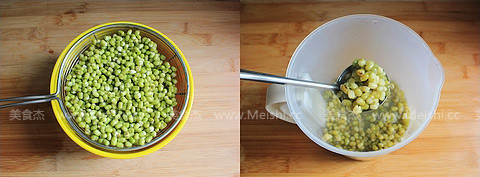 Homemade Mung Bean Cream Ice Cream recipe