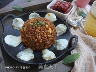 #信之美# Fried Rice with Lard Residue and Soy Sauce recipe