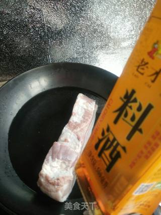 Braised Soybeans with Pork Belly and Eggs recipe