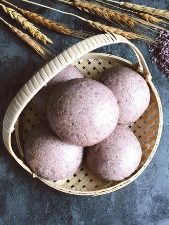 Purple Rice Buns recipe