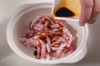 Shredded Pork with Mustard Greens—jiesai Private Kitchen recipe