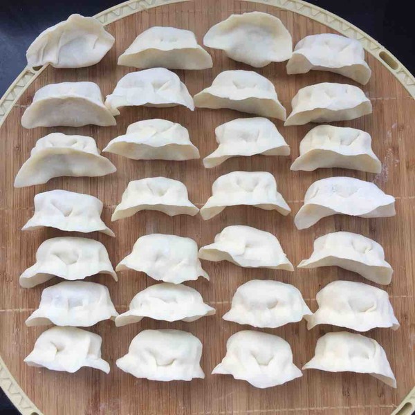 Dumplings Stuffed with Horn Melon and Egg recipe