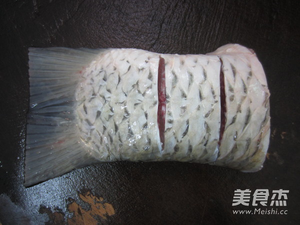 Steamed Fish Tail recipe