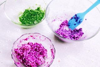 Purple Cabbage Garland Chrysanthemum Sushi Rice recipe