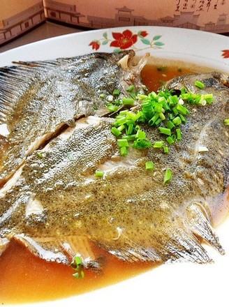 Braised Turbot with Scallions recipe