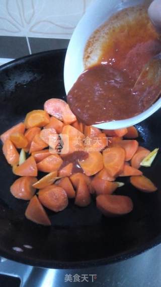 Carrots in Soy Sauce recipe