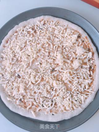 Bacon Ham Pizza recipe