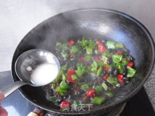 Stir-fried Black Beans with Bell Peppers recipe