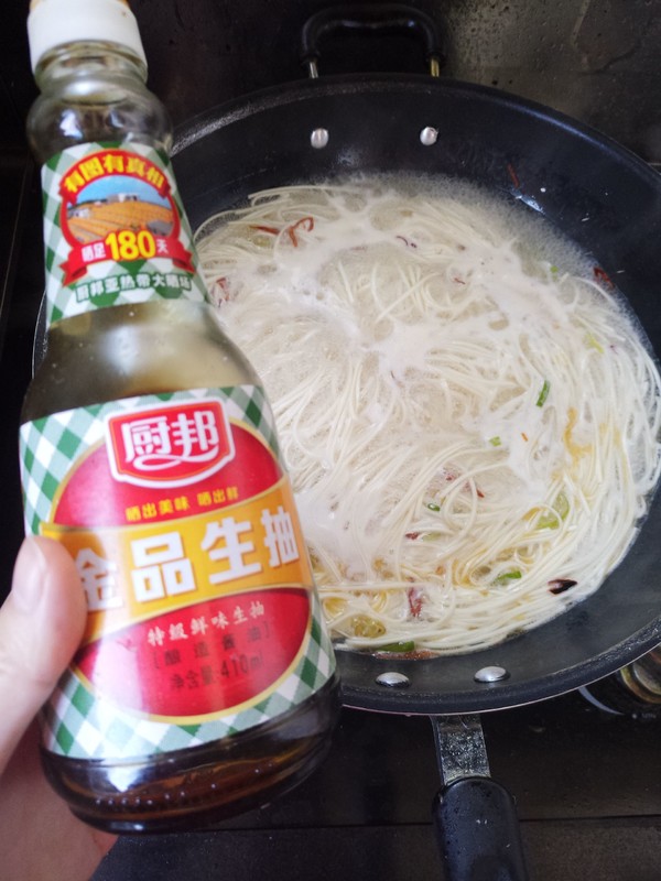 Homemade Hot Noodle Soup recipe