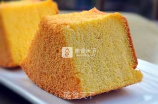 #aca烤明星大赛# Pumpkin Chiffon Cake recipe