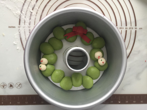 Christmas Wreath Bread recipe