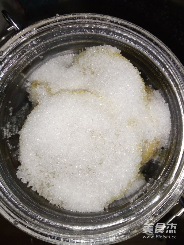 Sugar Pickled Lemon recipe