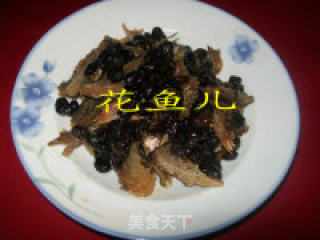 Stir-fried Cabbage with Dace in Black Bean Sauce recipe