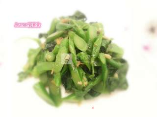 Stir-fried Kale with Ginger Sauce recipe