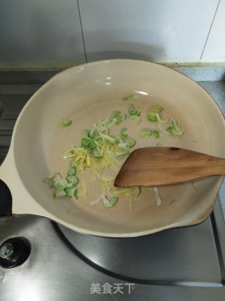Stir-fried Cabbage with Pleurotus Eryngii recipe